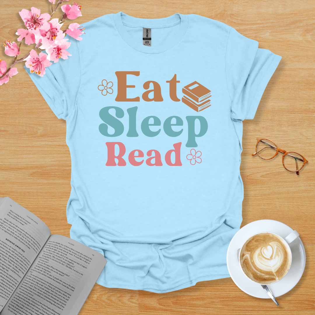 Eat Sleep Read T-Shirt