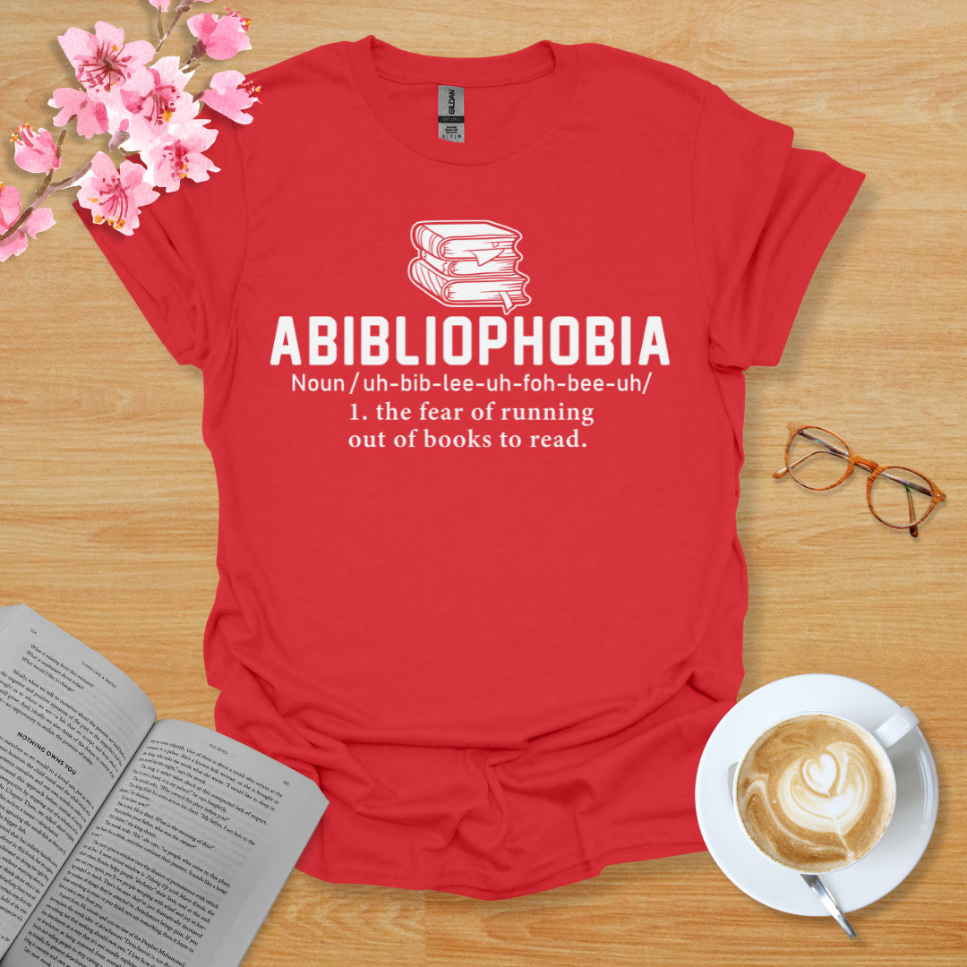 Abibliophobia T-Shirt